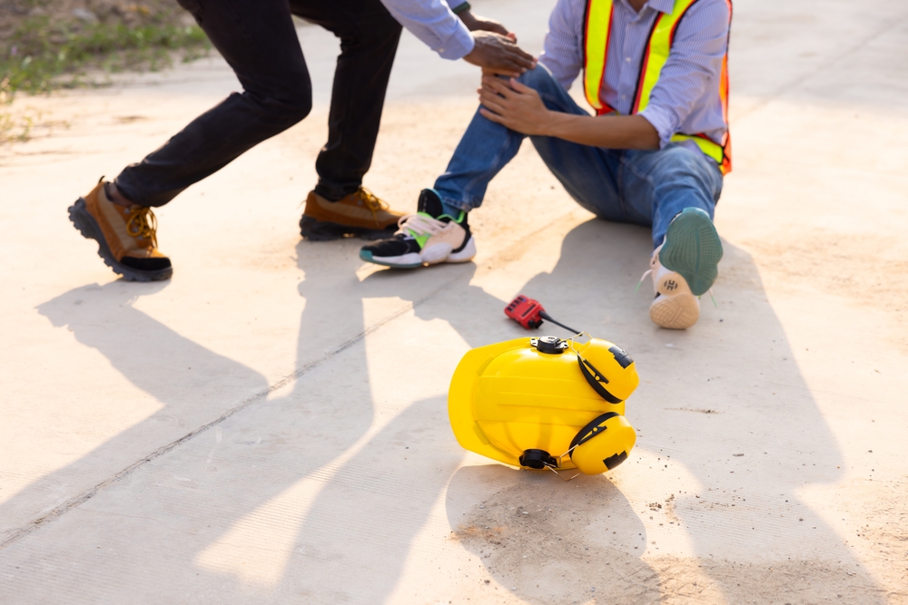 Photo of workplace injury